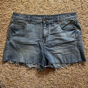 American Rag Distressed Jean Shorts